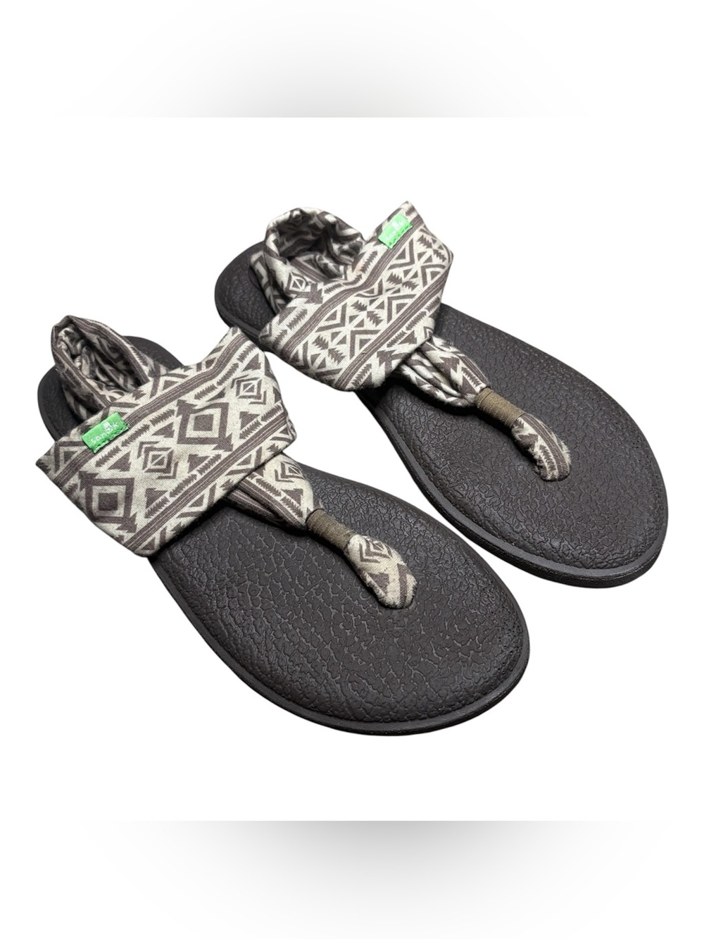 Share Sanuk Yoga Sling 2 Prints Women's Sandals Flip Flop Size 8